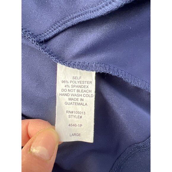 Andree by Unit Open Front Blazer Jacket Womens Large Navy Career Business Casual - Picture 5 of 7